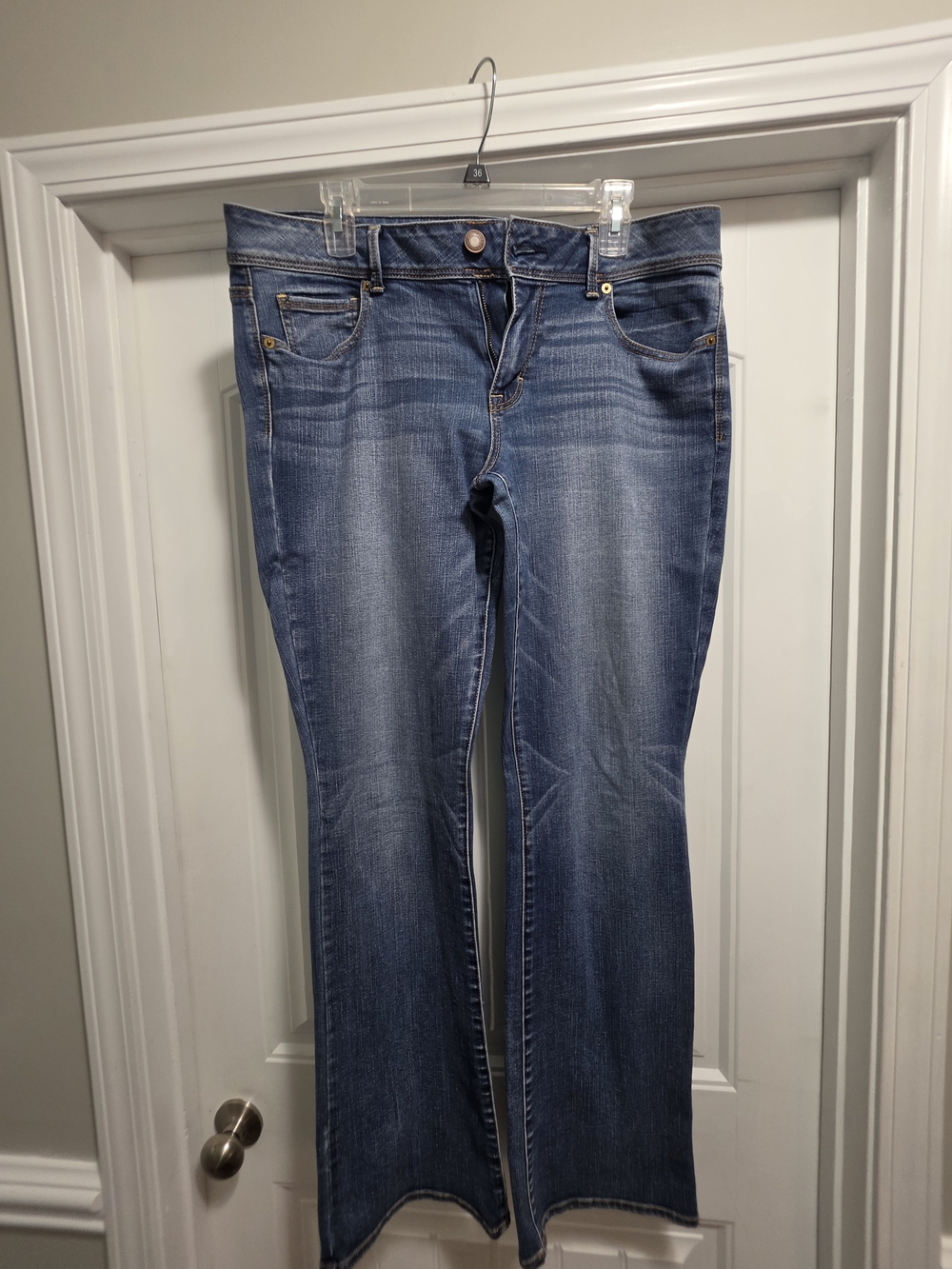 American Eagle Outfitters Medium Blue Flare Jeans